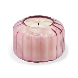 Kaars Ripple Glass Desert Peach - small / Paddywax